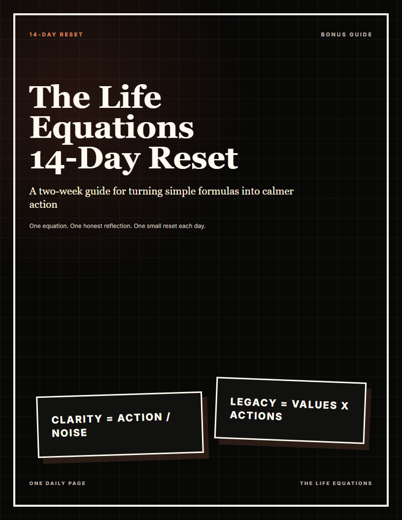 The Life Equations 14-Day Reset cover
